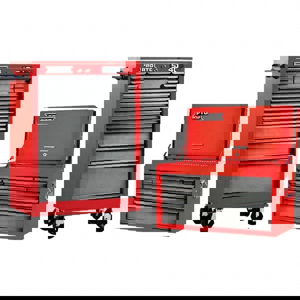 Steel Tool Roller Cabinet: 12 Drawers